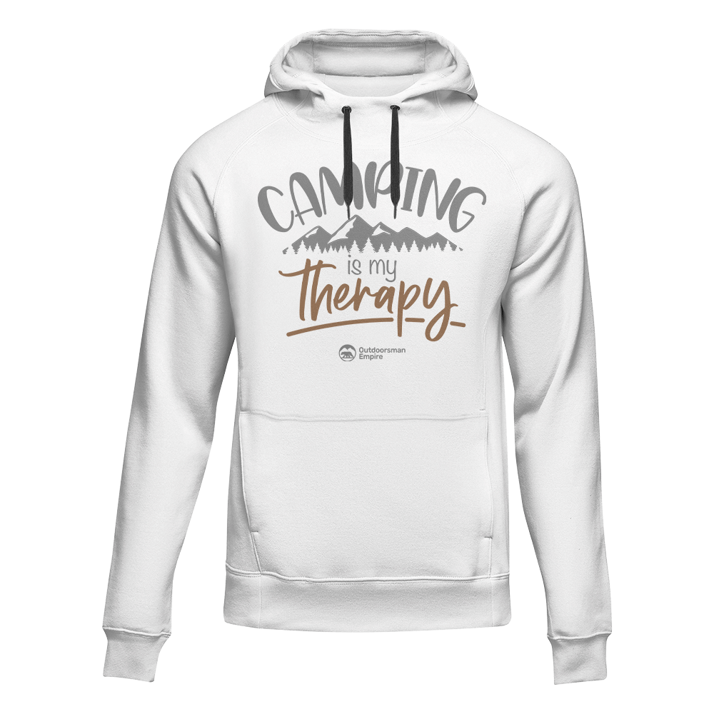 Outdoorzees Camping Is My Therapy Unisex Hoodie