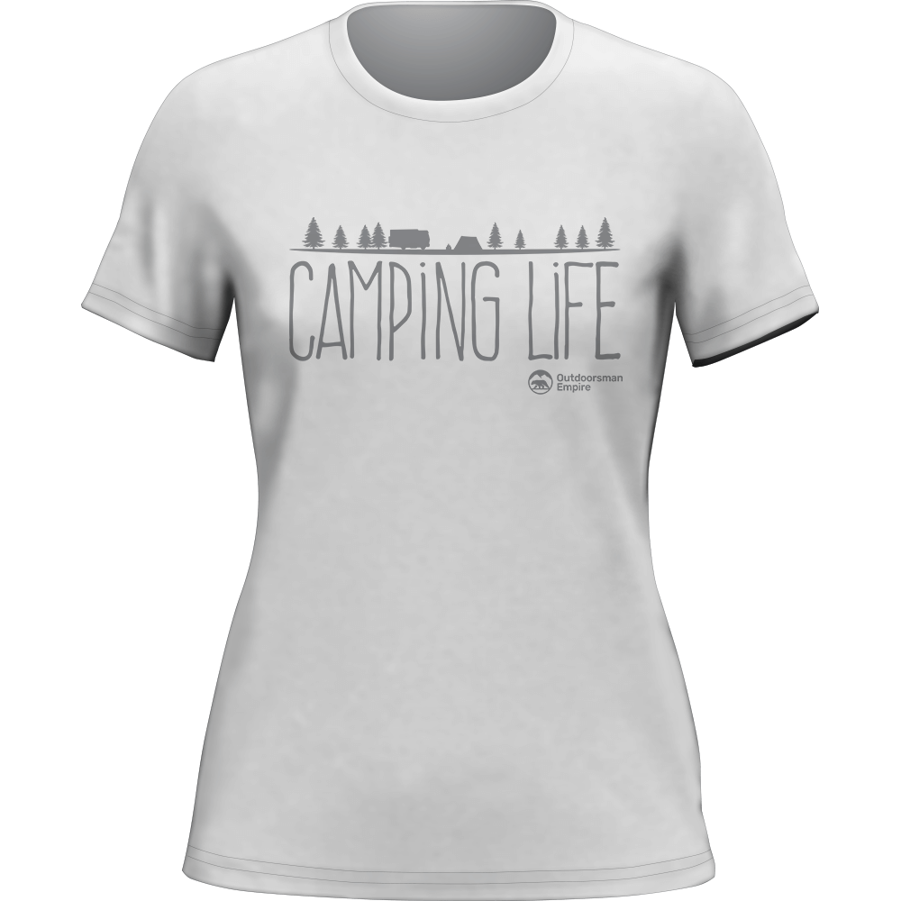 Outdoorzees Camping Life T-Shirt for Women