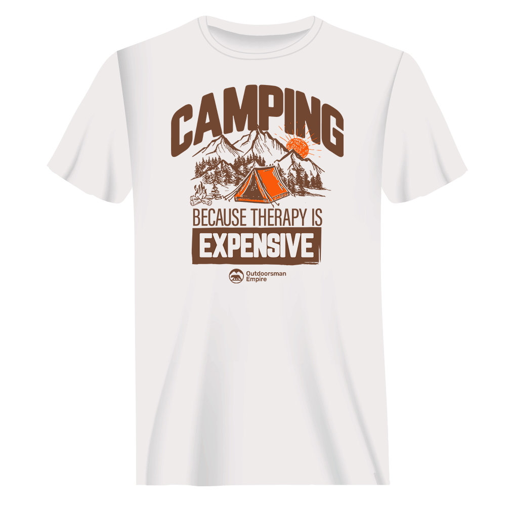 Outdoorzees Camping No Expensive Man T-Shirt
