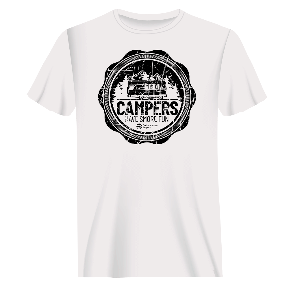 Outdoorzees Camping Seal Man T-Shirt