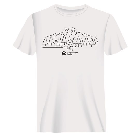 Outdoorzees Camping Triangles Man T-Shirt