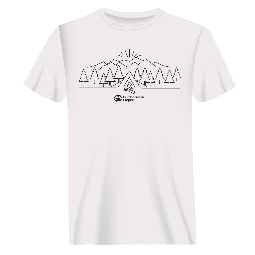 Outdoorzees Camping Triangles Man T-Shirt
