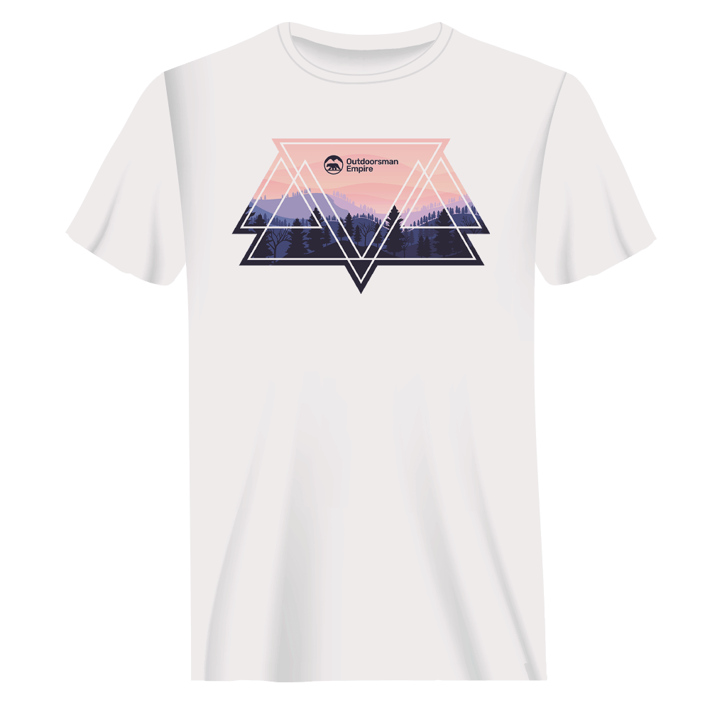 Outdoorzees Camping Triangles Man T-Shirt