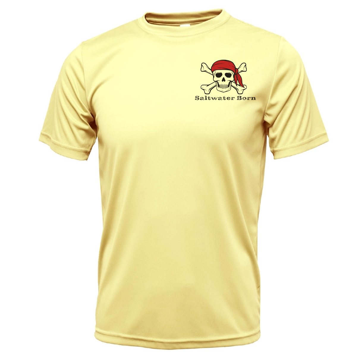 Saltwater Born Blackbeard Men's Short Sleeve UPF 50+ Dry-Fit Shirt