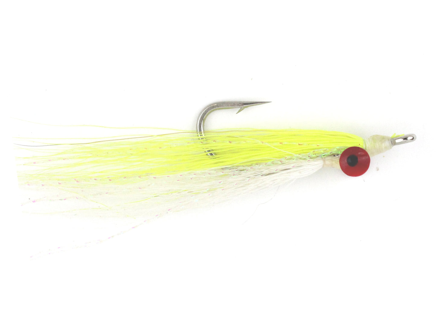Wild Water - Chartreuse Clouser Minnow size 1/0 qty 6