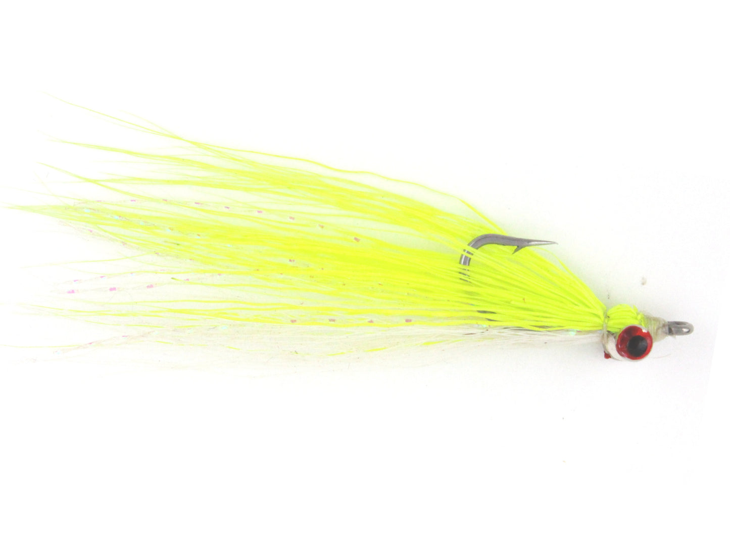 Wild Water - Chartreuse Clouser Minnow, Size 8, Qty. 6