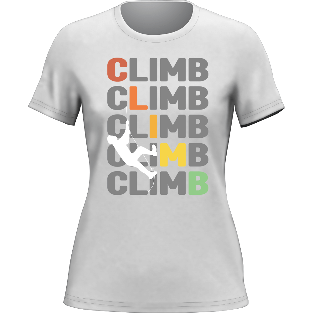 Outdoorzees Climbbbbb T-Shirt for Women