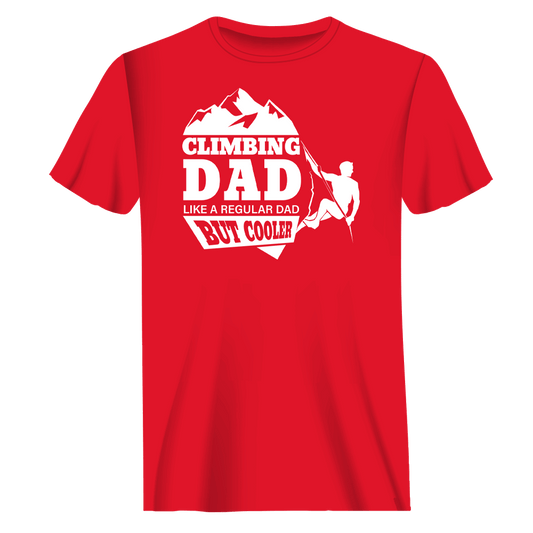 Outdoorzees Climbing Dad Man T-Shirt