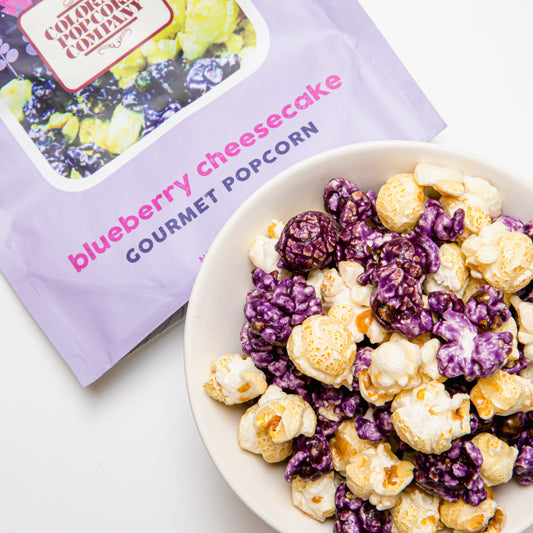 Colorado Popcorn Blueberry Cheesecake Popcorn