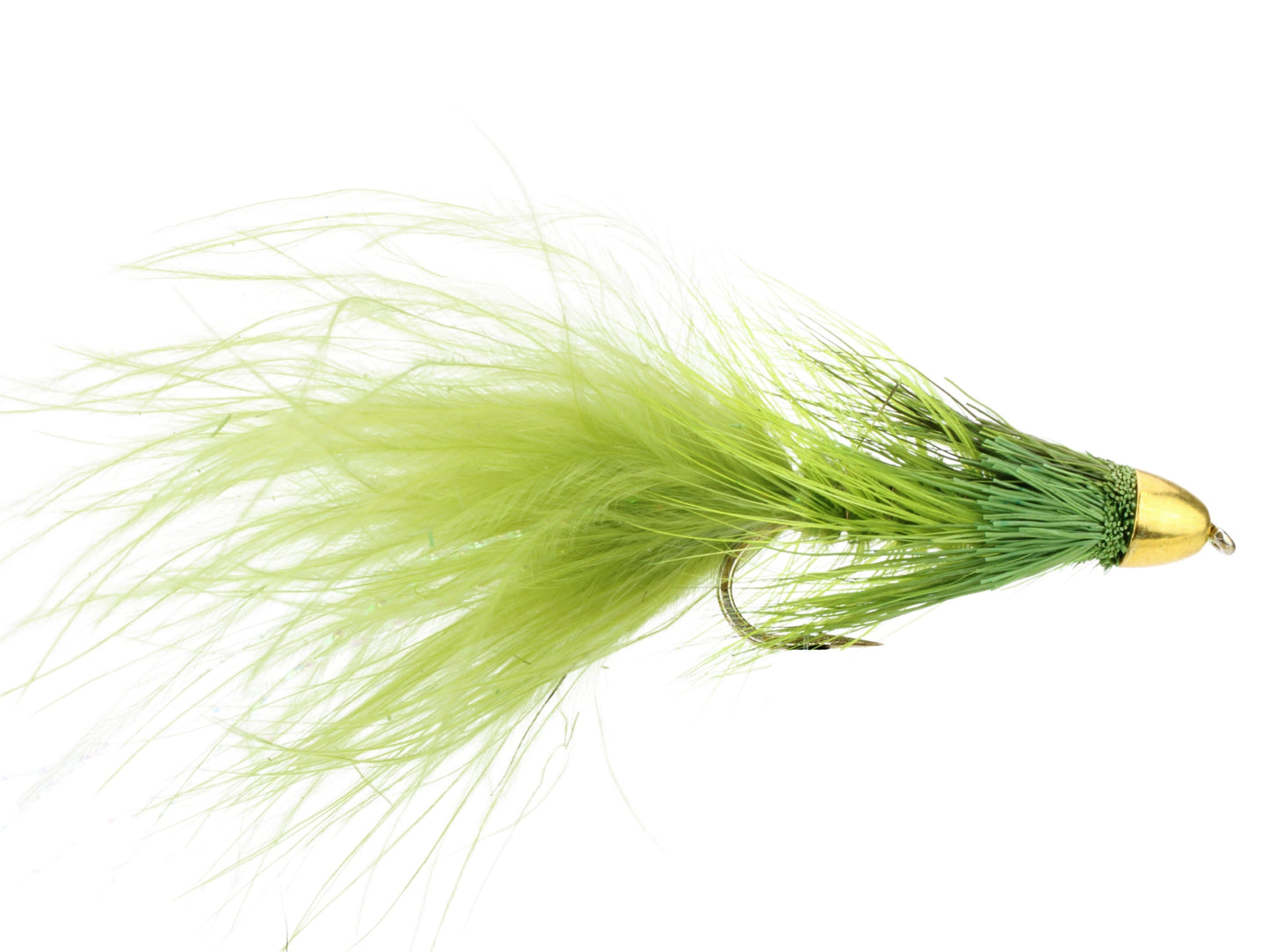 Wild Water - Cone Head Olive Wooly Bugger, Size 6, Qty. 4