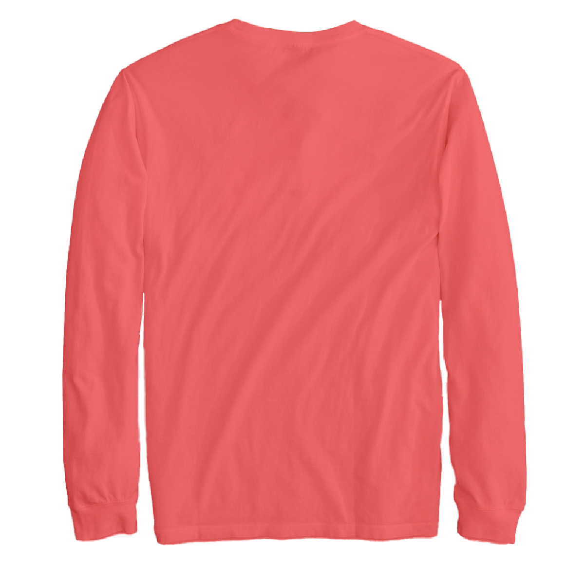 Texas Freshwater Born Linear Logo Men's Cotton Long Sleeve Shirt