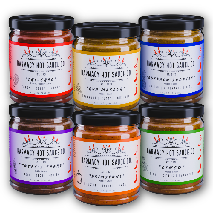 Harmacy Hot Sauce Co. Core Lineup Variety Pack