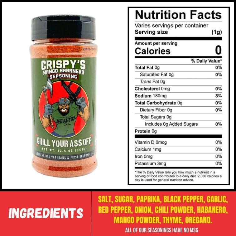 Grill Your Ass Off Crispy's Mango Habanero™
