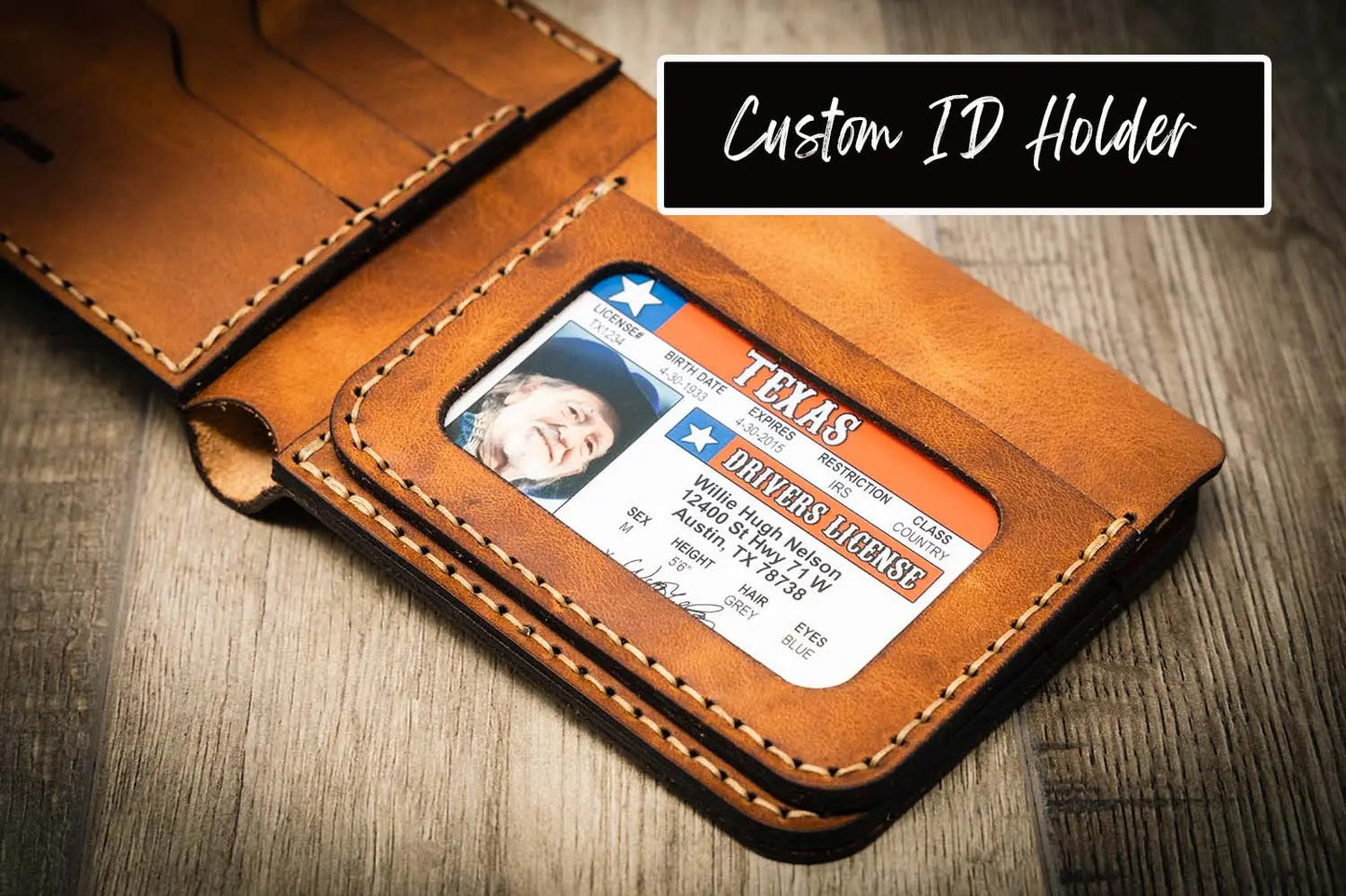 Bull Sheath Custom ID Holder
