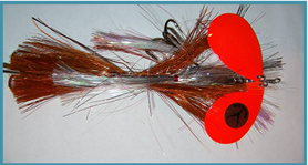 Tackle Industries Double 10 Dominatrix - Orange Popper