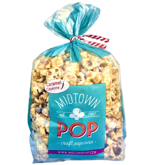 Midtown POP Caramel Cayenne πΆοΈ Gourmet Popcorn
