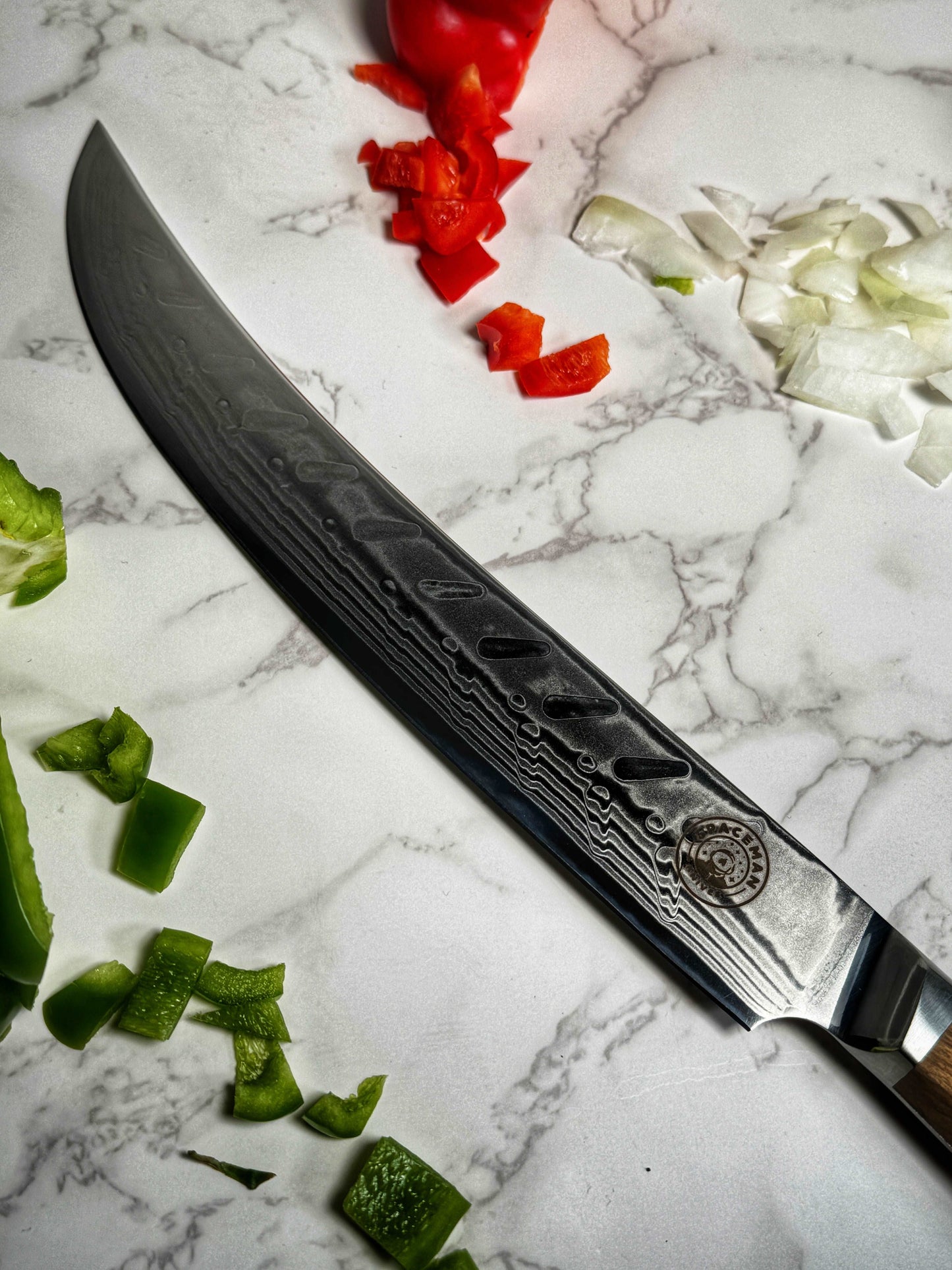 Spaceman Knives Butcher's Scimitar Knife