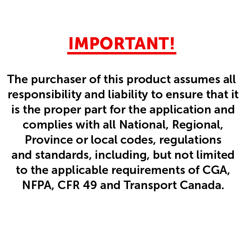 Flame King 100lb OPD Valve