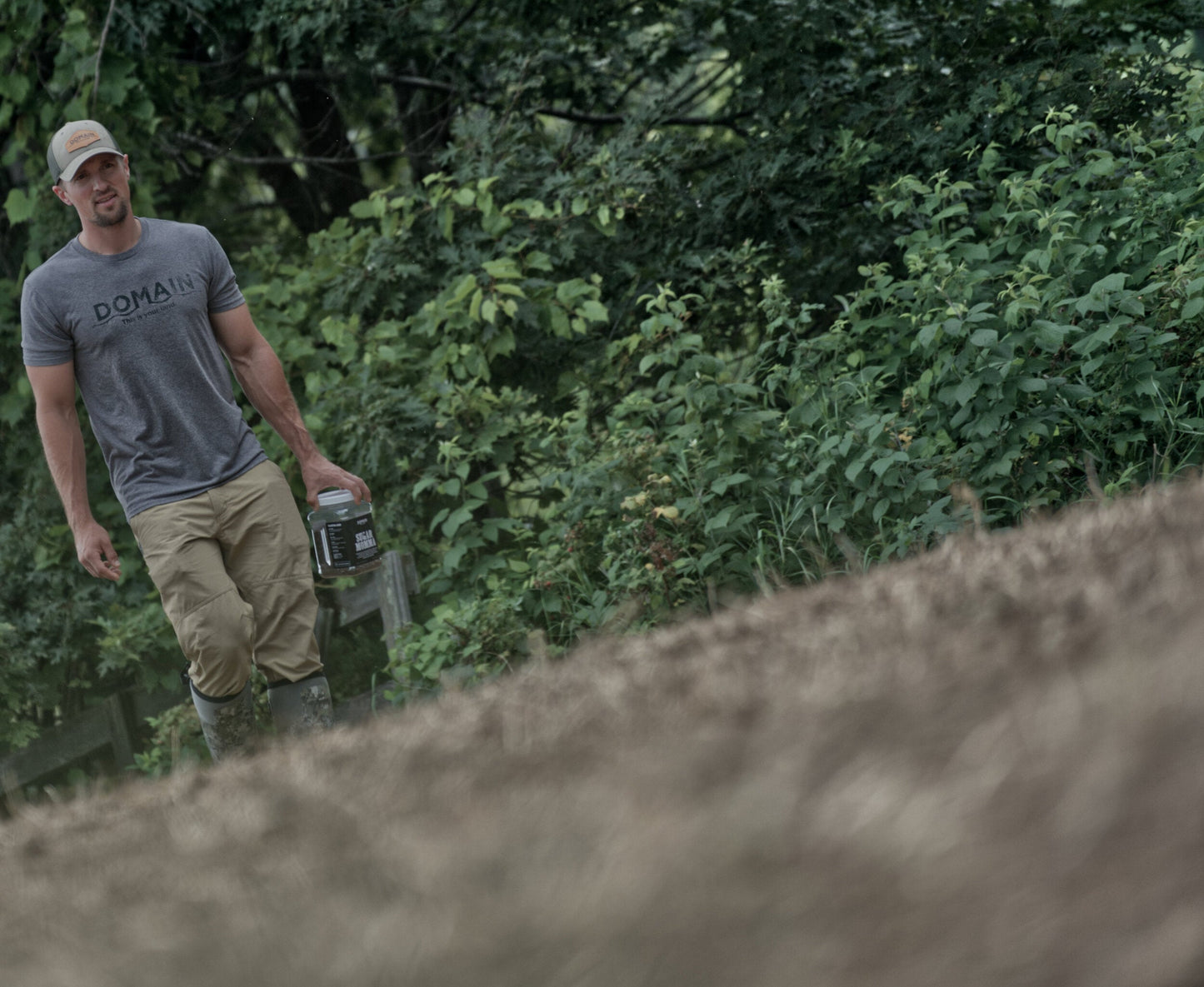 Domain Outdoor Distressed T-Shirt