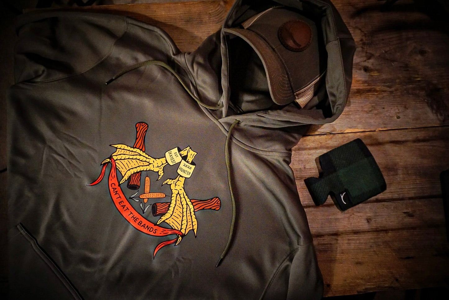 Okayest Hunter - "Can't Eat The Bands" Duck Camp Hoodie