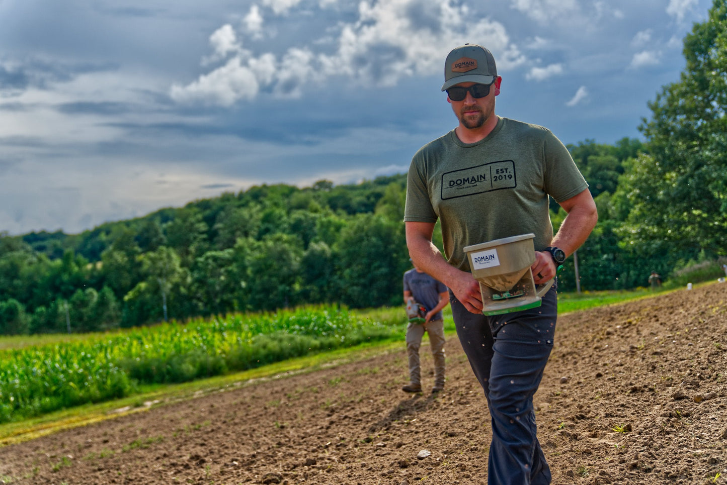 Domain Outdoor Military Green T-Shirt