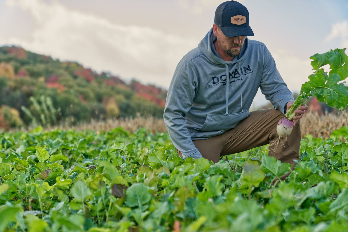 Domain Outdoor Patch Hat - Black