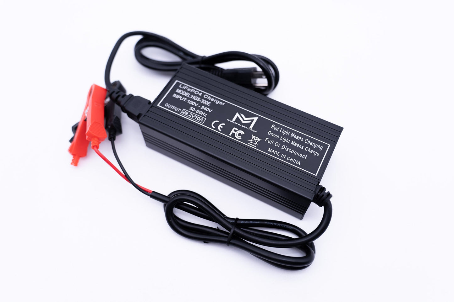 Monster Marine Lithium 24v 10A Non Waterproof Aluminum Charger