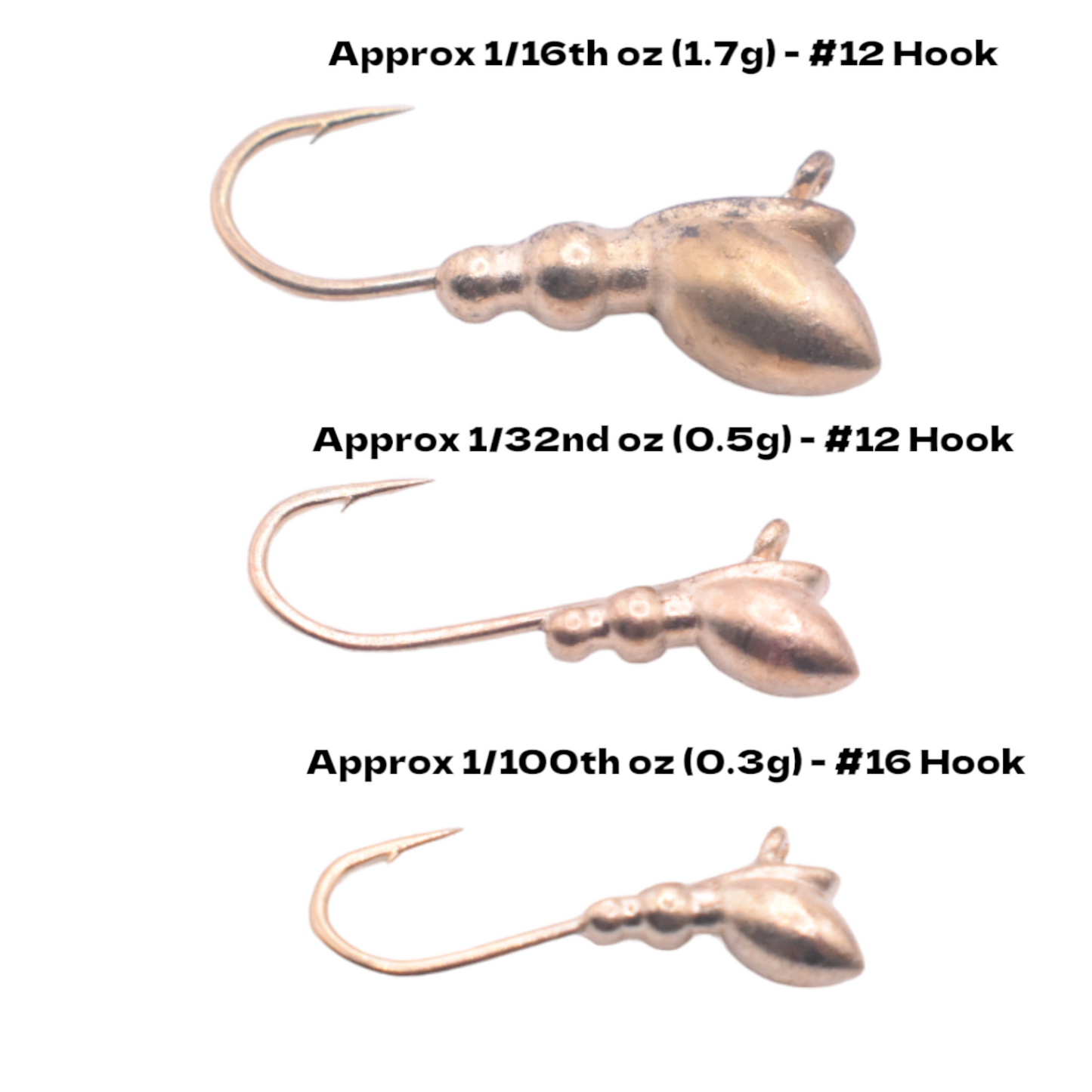 Kenders - Metallic Gold Ant Tungsten Jig