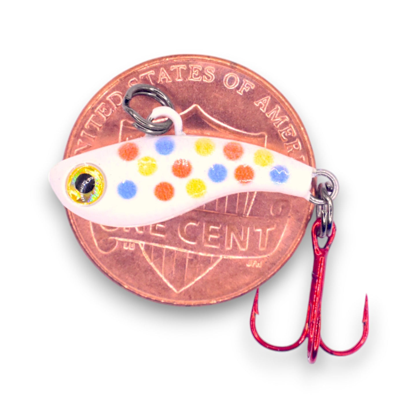 Kenders - Tungsten T-Rip Wonderbread Glow Mini Vibe Bait