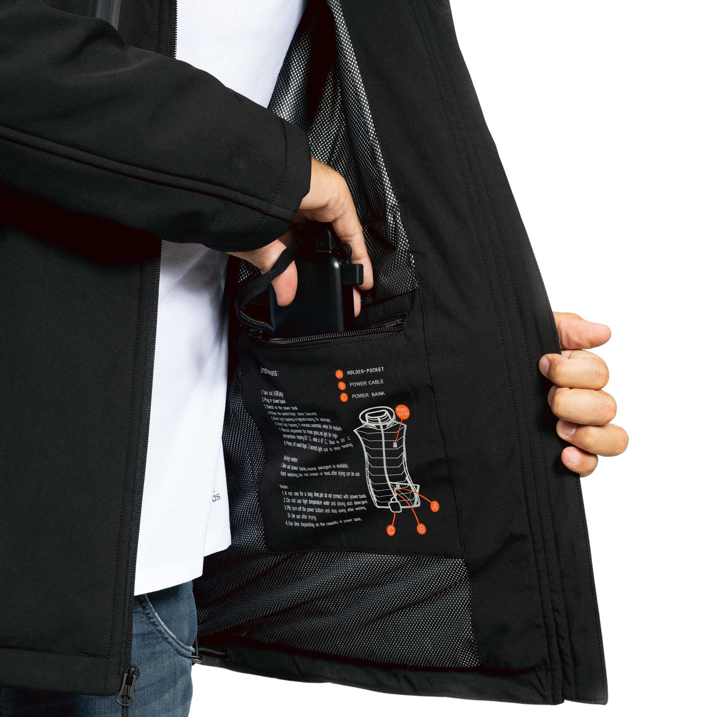 Weston Men's Heated Coat