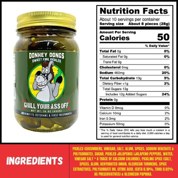 Grill Your Ass Off Donkey Dongs