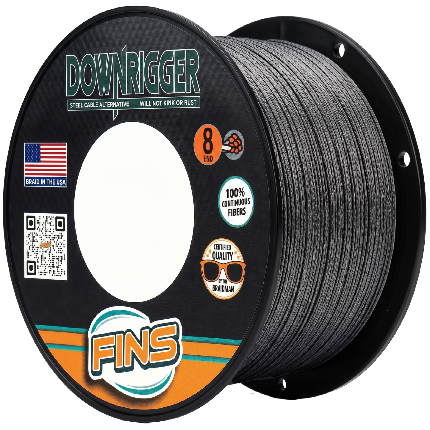 FINS Fishing Downrigger Braid