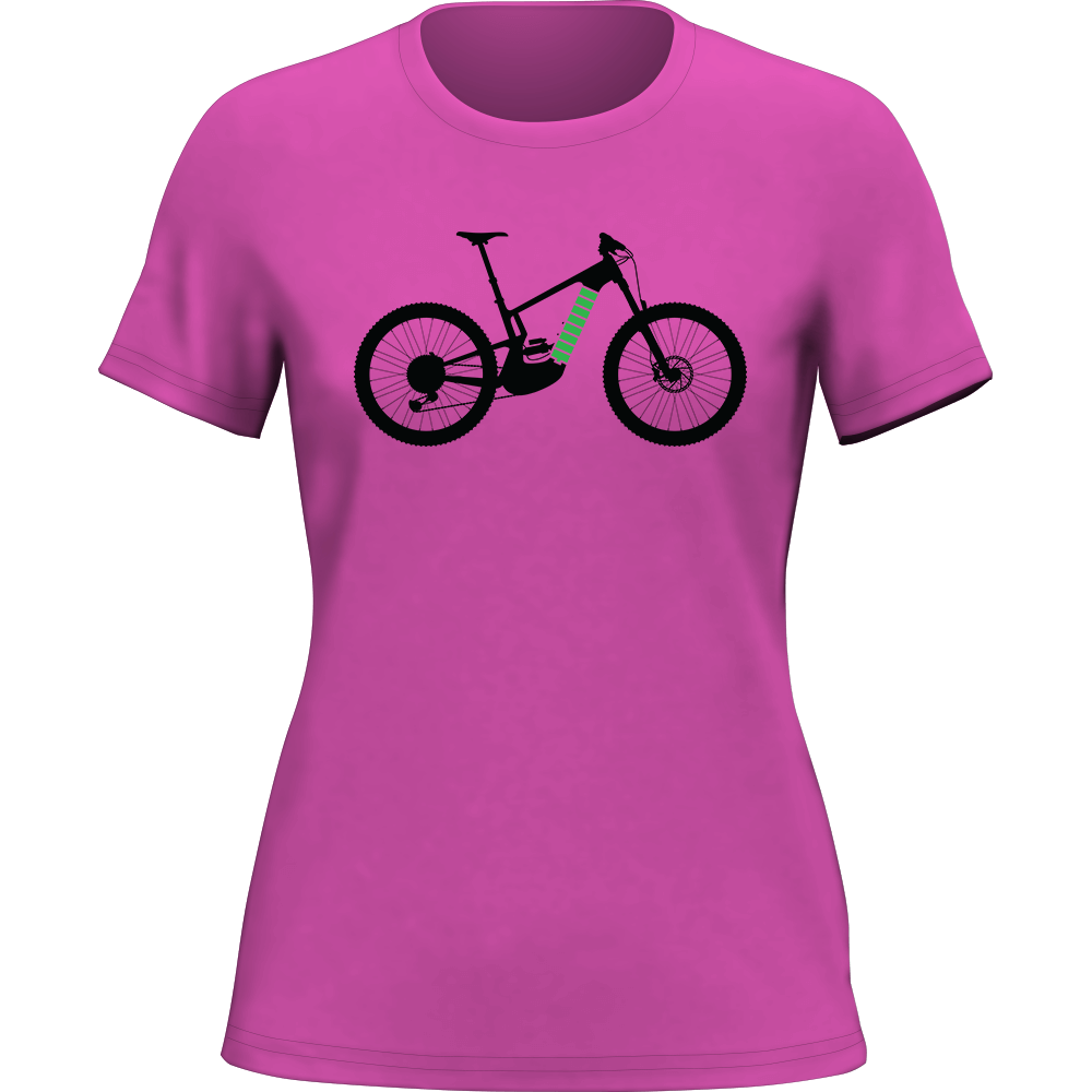 Outdoorzees E Bike T-Shirt for Women