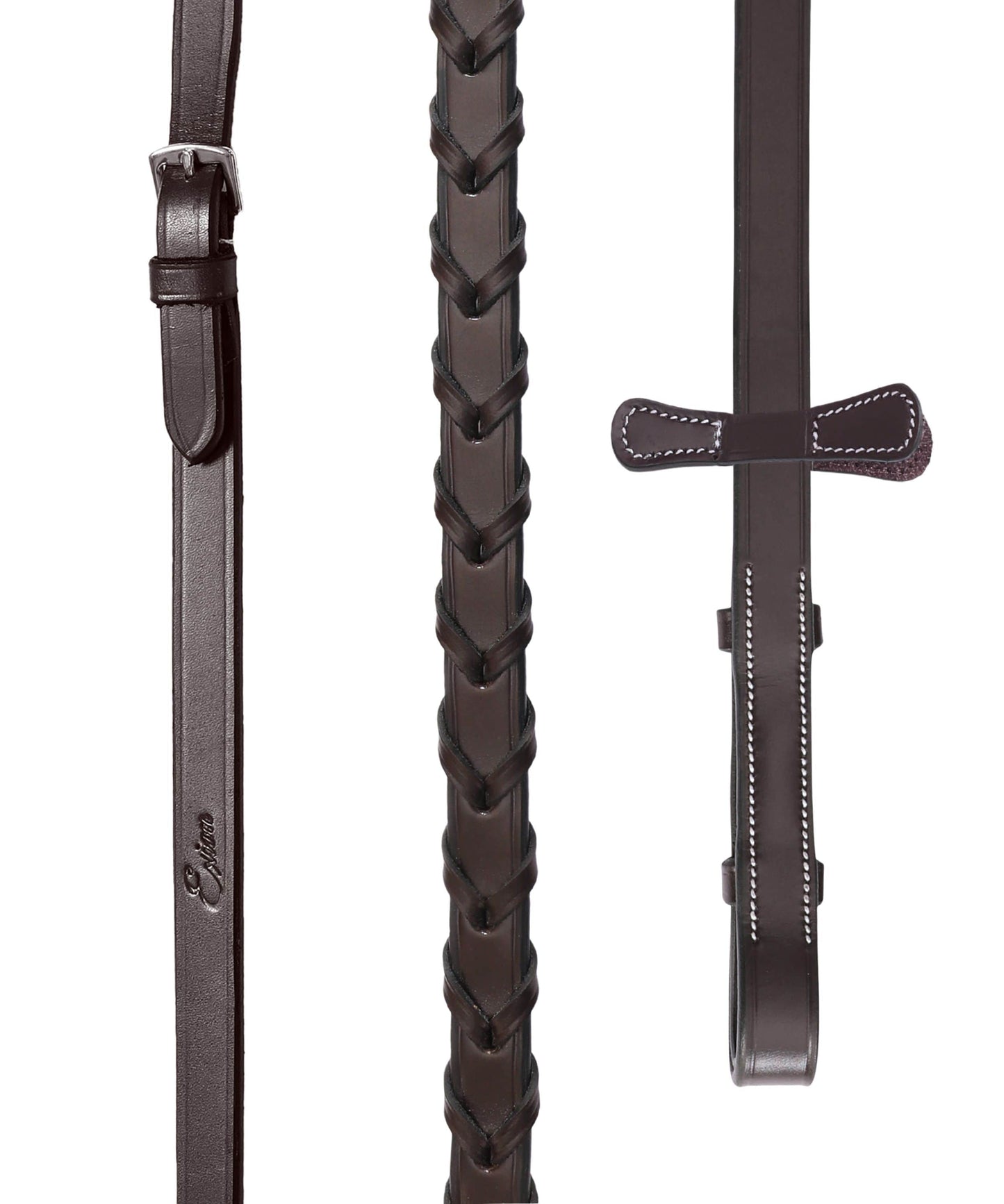 Bridles & Reins ExionPro Traditional Hunter Bridle With Laced Reins
