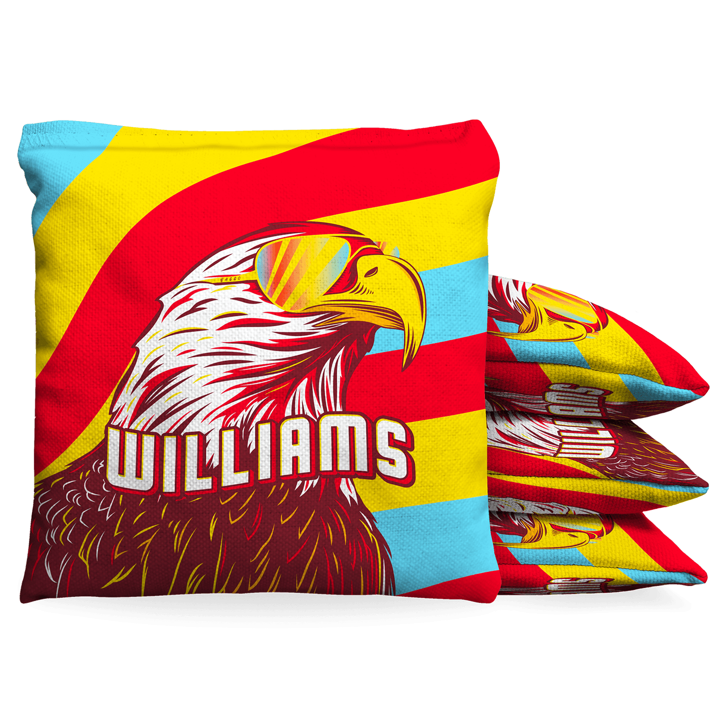 Baggo Eagle and Shades Baggo Cornhole Bean Bag Toss Bags (set of 8)