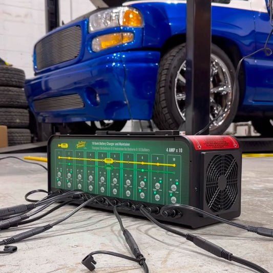 Battery Tender® 10 Bank, 4 AMP Selectable 12V / 6V Battery Charger