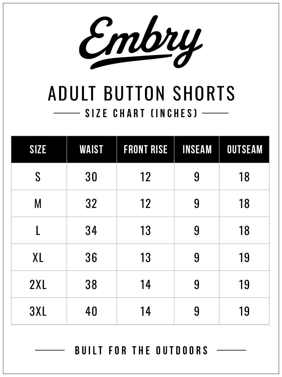 Embry Outdoors All-Day Shorts - White Ranch