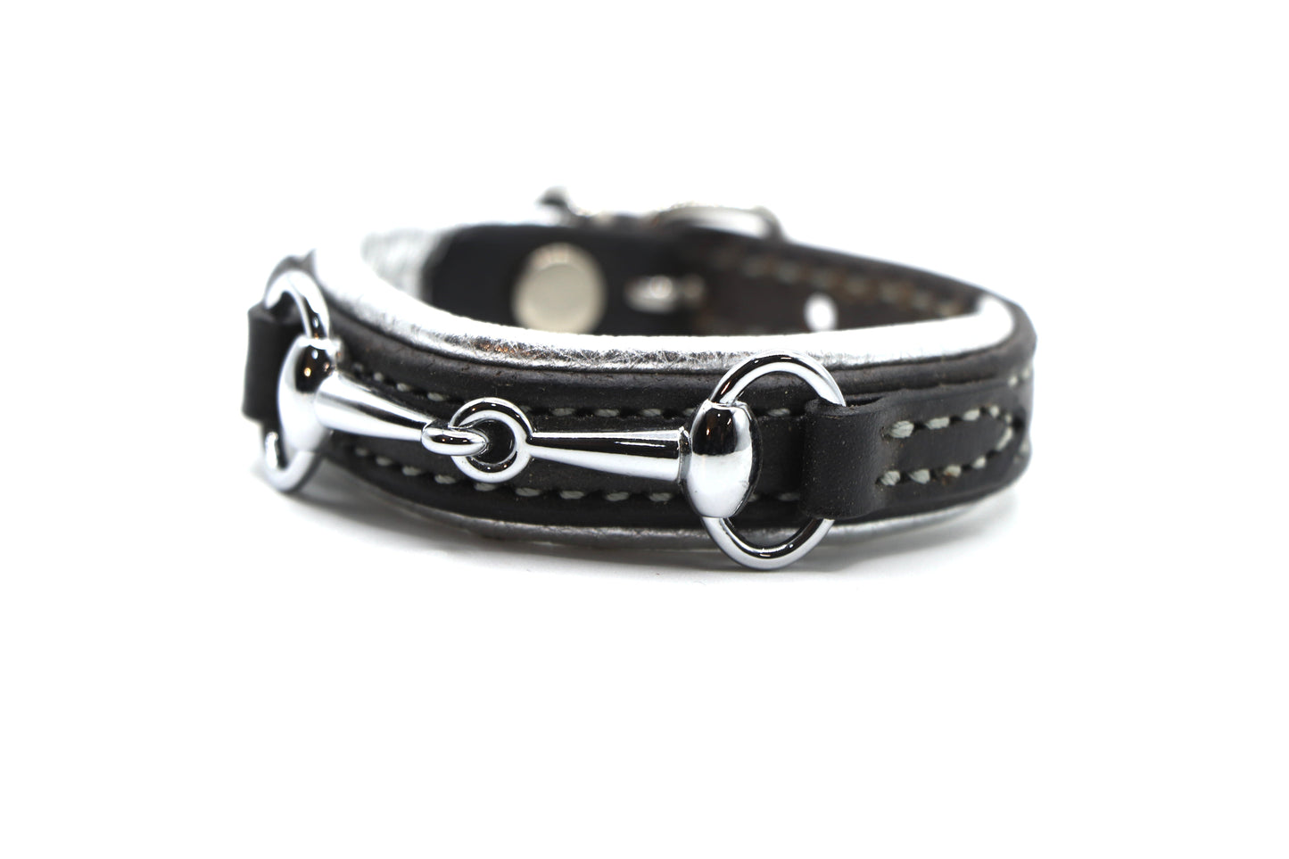 Remarkable Leather Goods Padded Bit Bracelet
