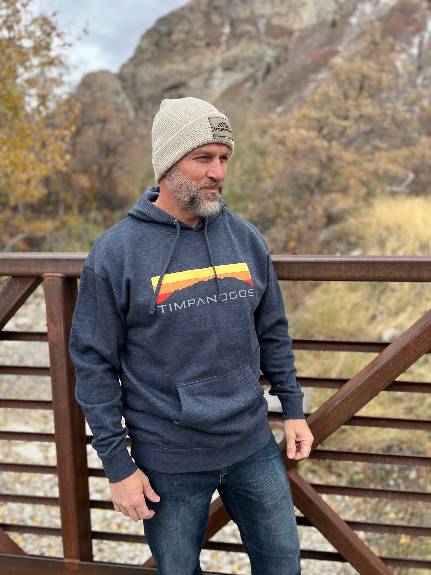 Timpanogos Hiking Co. Retro Mountain Classic Hoodie