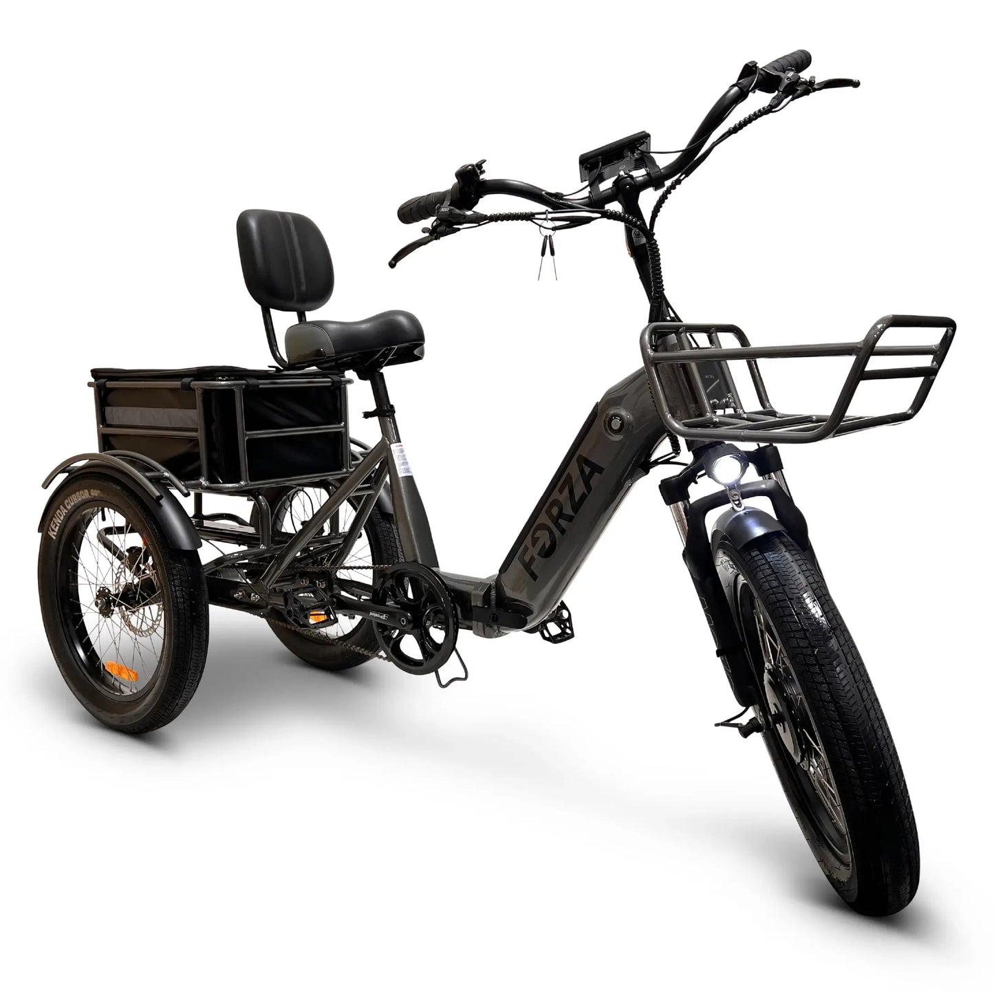 ElectricGOBIKE - FORZA Compact Foldable Electric Tricycle