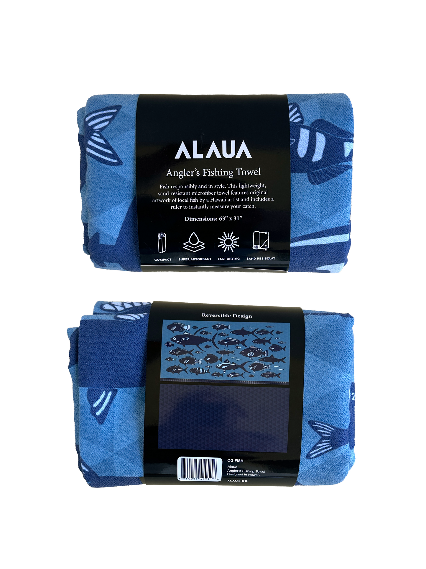 Alaua Angler's Fishing Anywhere Towel