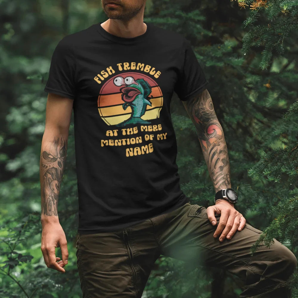 Outdoorzees Fish Tremble Man T-Shirt