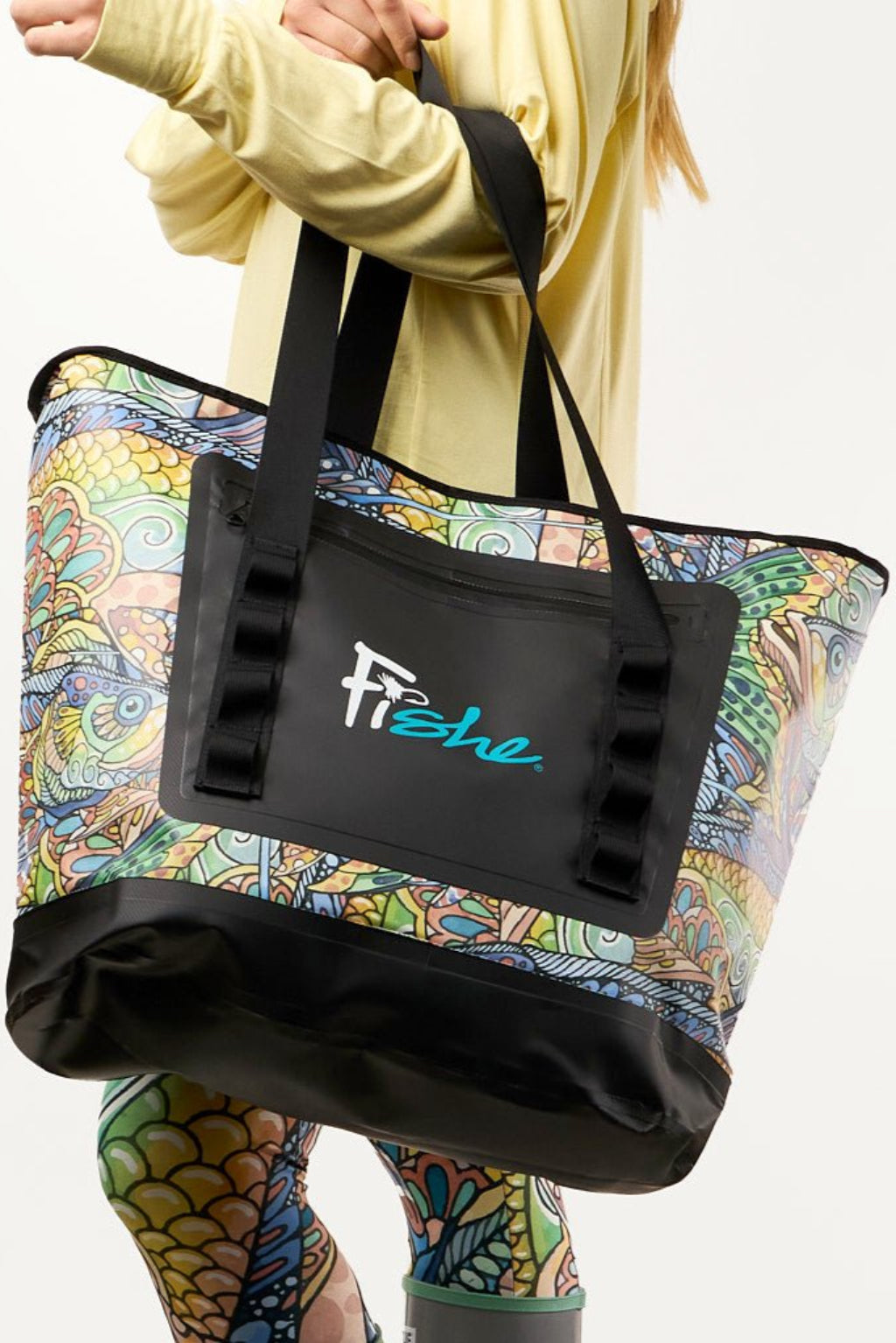 FisheWear Tropical Tarpon Wedge Tote Dry Bag