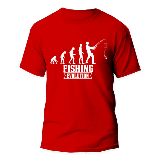 Outdoorzees Fishing Evolution Man T-Shirt