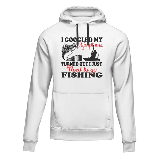Outdoorzees Fishing Symptoms Unisex Hoodie