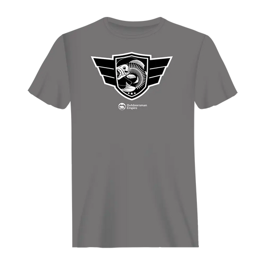 Outdoorzees Fishing Air Force Man T-Shirt