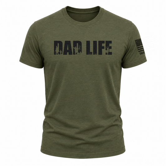 Bow Crew Apparel "DAD LIFE" Tee