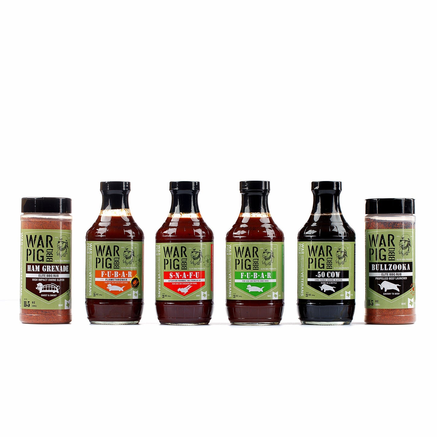 WarPig BBQ Full Battle Rattle 6 Pack Combo