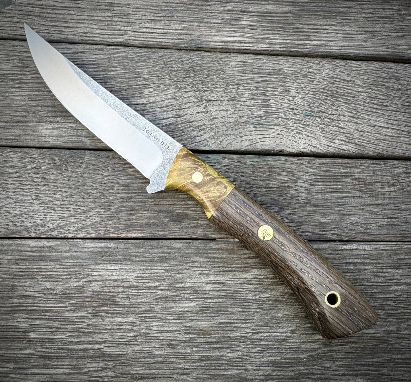Join or Die Knives Blueridge Bird and Trout