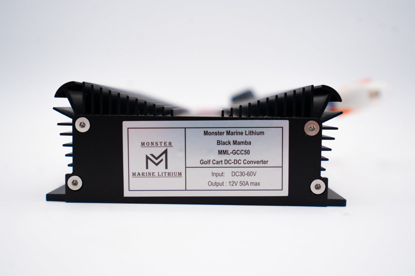 Monster Marine Lithium GOLF CART DC-DC CONVERTER - BLACK MAMBA - MML-GCC50
